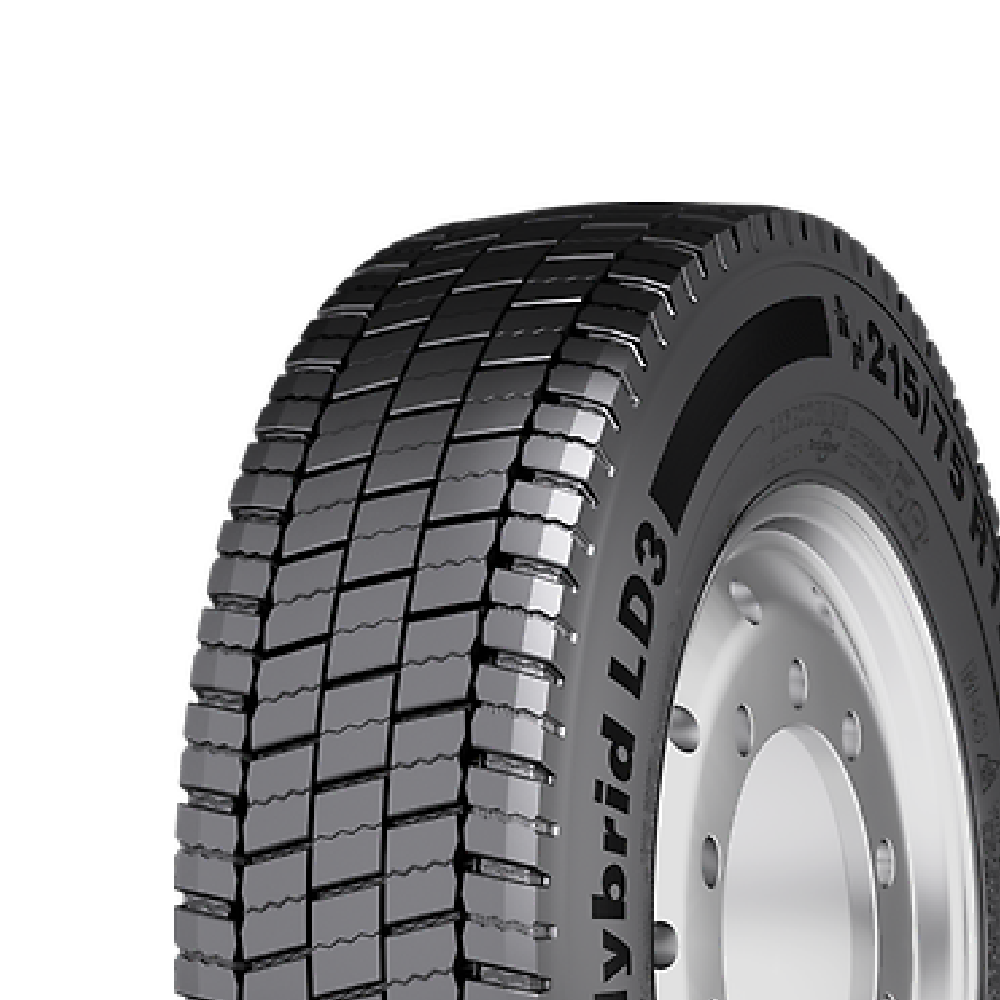 225/75R17.5 TL 129/127M Continental Ldr1+ M+S